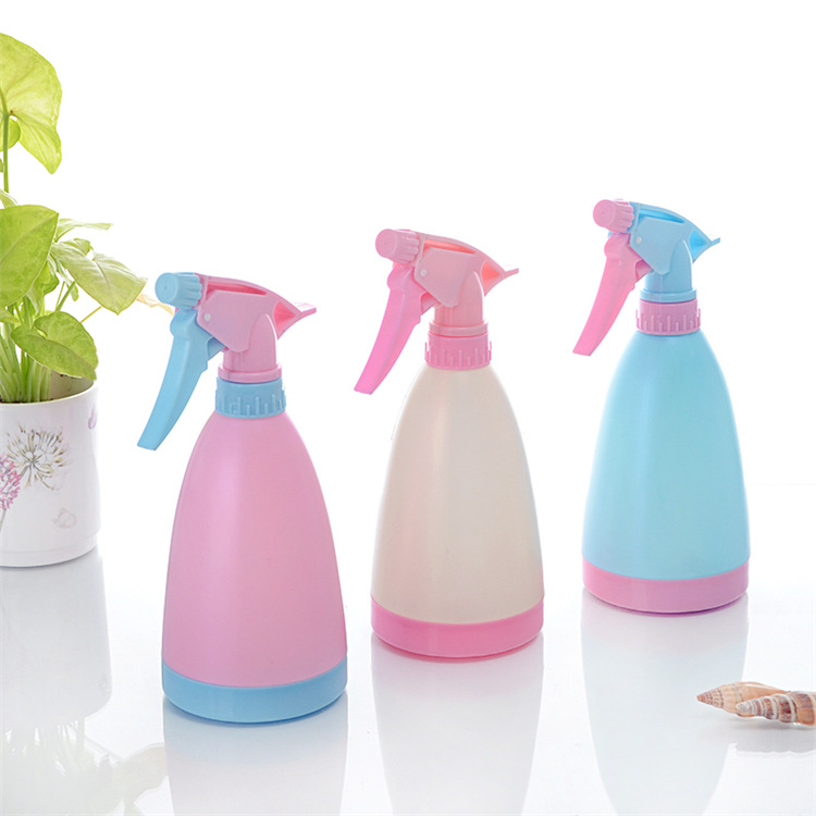 Candy-colored water sprayer, hand-pressed flower watering bottle, spray bottle