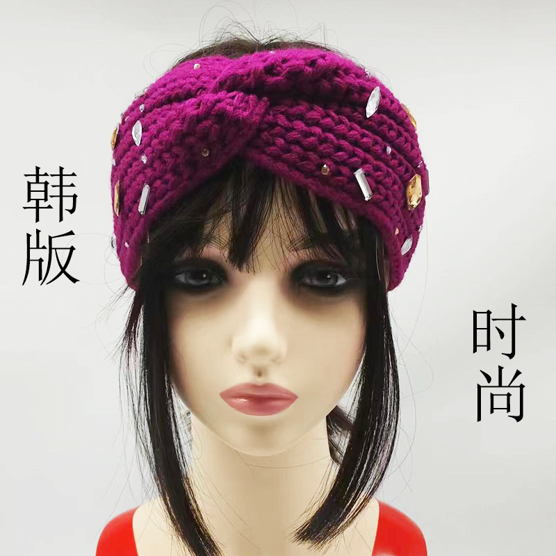 秋冬通用发带保暖发饰韩版百搭发套时尚新款头饰针织发带女