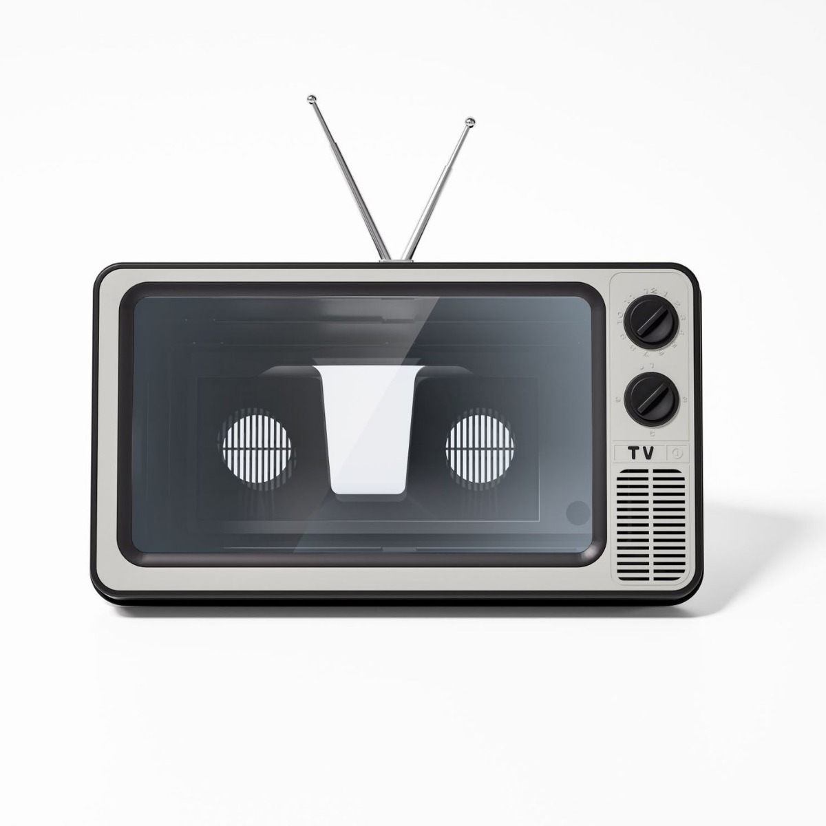 Cross-border new retro mobile phone screen amplifier, integrated pull-out mobile phone amplifier, desktop mobile phone stand Item Picture