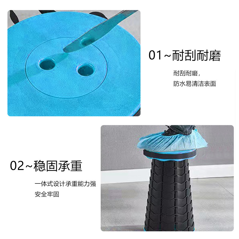 躺椅户外折叠椅子便携露营克米特椅钓鱼马扎野餐美术生写生折叠凳详情图3