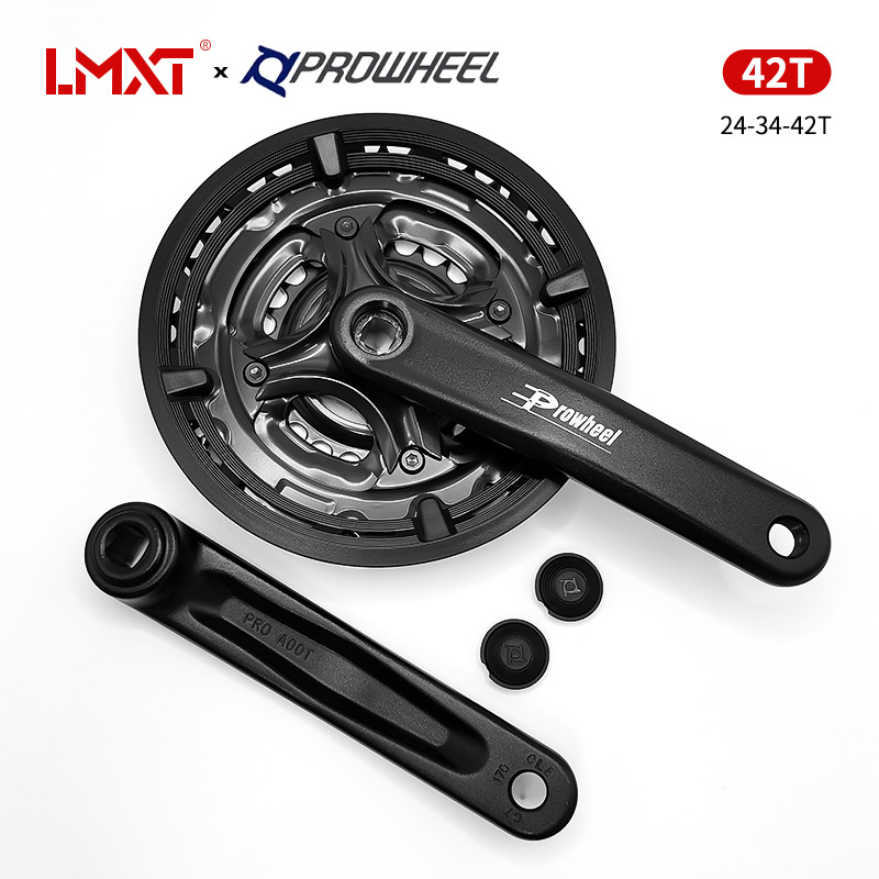 Prowheel Taiwan Haomeng 42/48 gear disc mountain bicycle square hole crank aluminum alloy chain disc Specification image