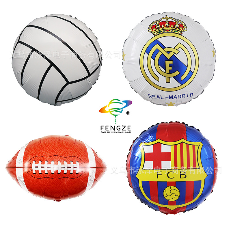 KTV, bar, football party decoration, balloon birthday decoration, scene arrangement, various spherical shapes details Picture