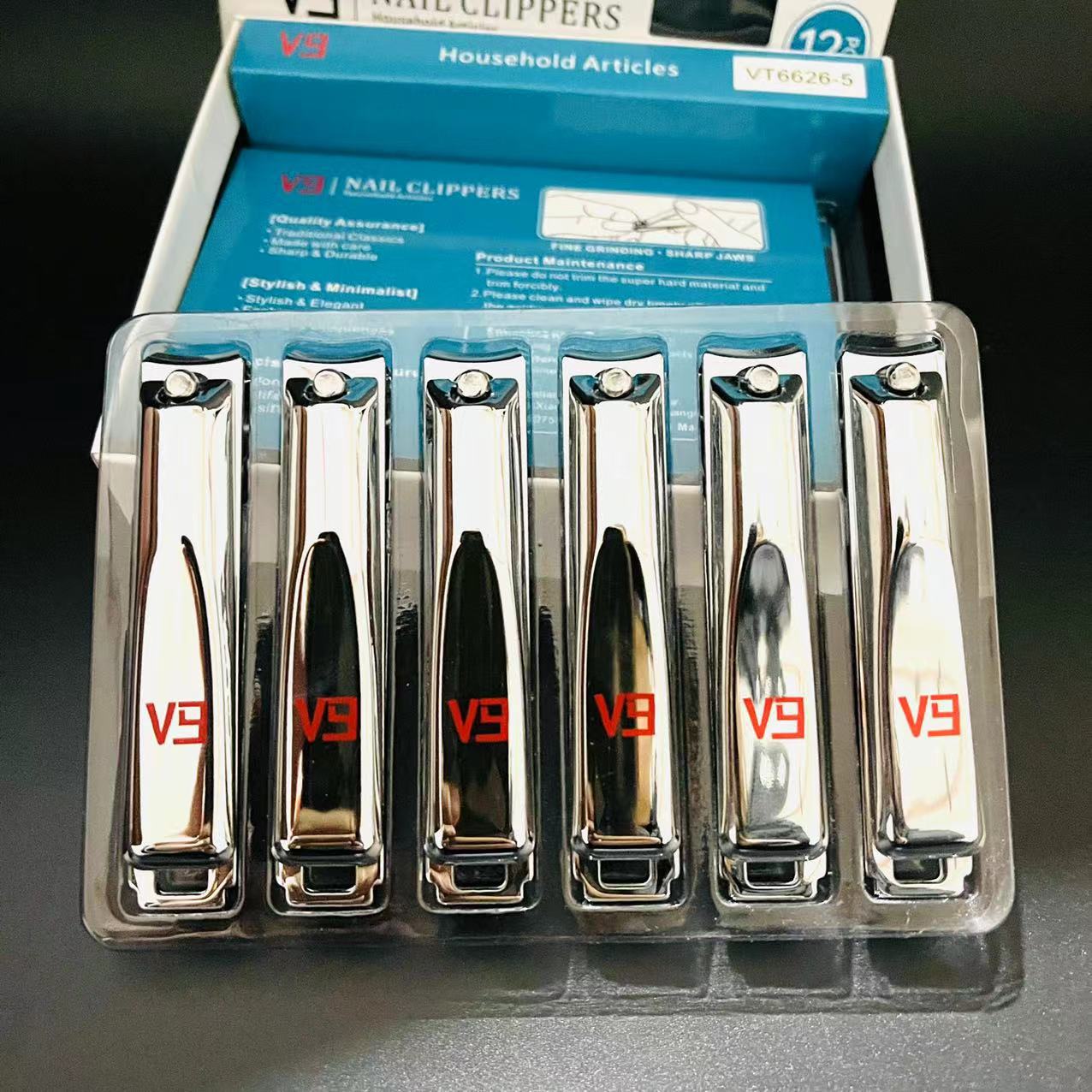 【 Office 】VT806 nail clippers 12/ box 600/ piece VT806 box nail clippers Exquisite nail clippers Large nail clippers Nail clippers 2 yuan wholesale supply details Picture