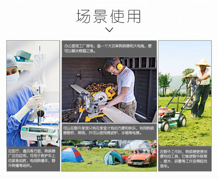Export Vehicle Home Solar Marine Pure Sine Wave Inverter 12V24v48v60v72v Conversion 110V details Picture