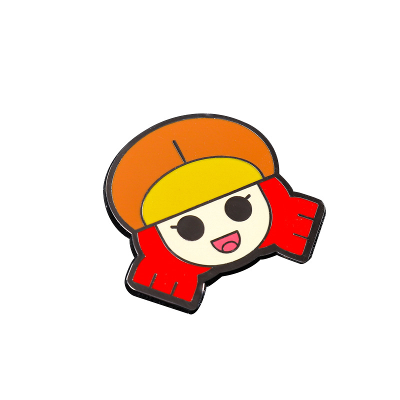 Metal baked paint magnetic fridge magnets, customized badge gifts, resin resin cultural and creative scenic area commemorative handicrafts and gifts Item Picture