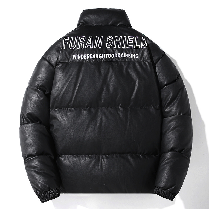New thickened men's large-sized stand-up collar trendy men's short down jacket Application Scenario