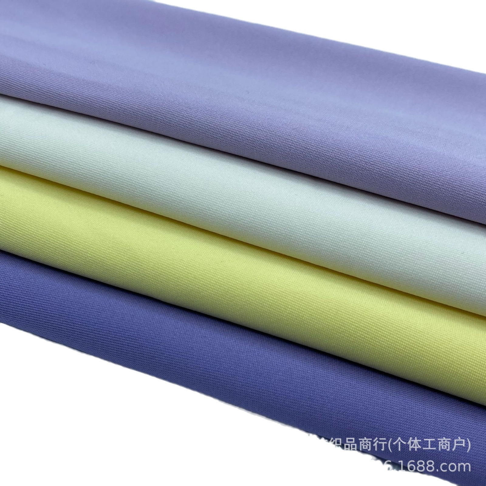 100D milk silk pull frame brushed and fleece fabric, knitted elastic polyester ammonia sweat Blica T-shirt clothing fabric Item Picture