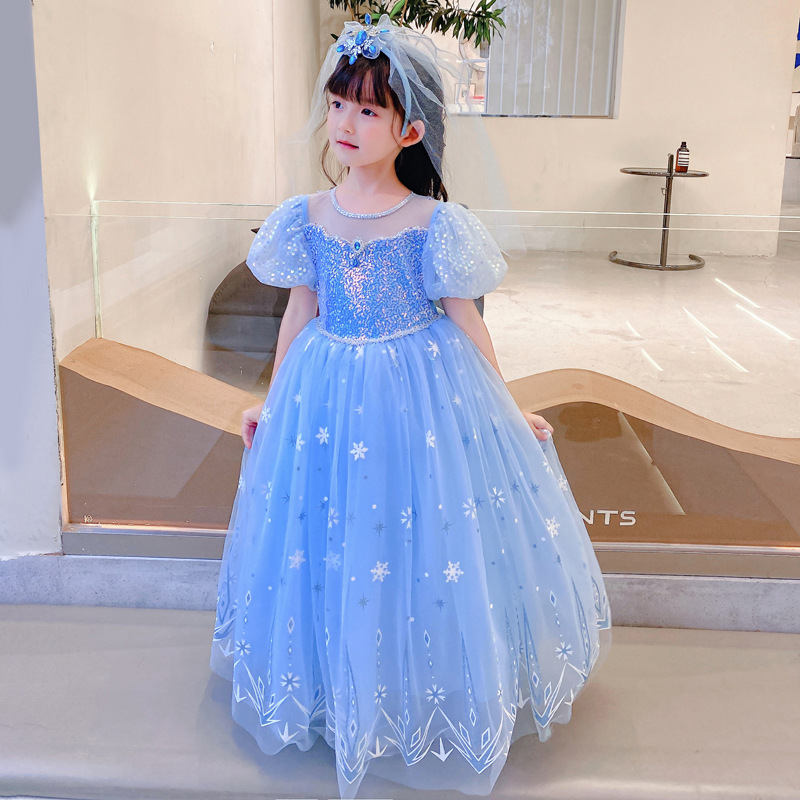 儿童汉服/儿童裙子/女童夏季衣服批发/童裝禮服/公主裙产品图