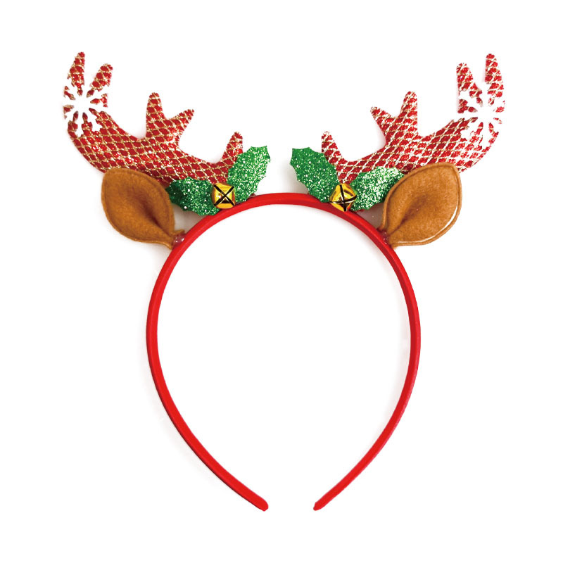 New Christmas antler cute hair band, parent-child children's hair clip, female Internet celebrity Instagram hair band, headwear, hair buckle gift Item Picture