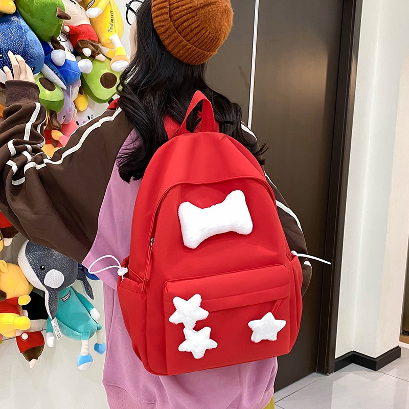 双肩背包实物图