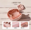 In-stock cross-border makeup bag for women 2025 travel portable makeup bag with large capacity for storing mother and child cosmetics Specification image