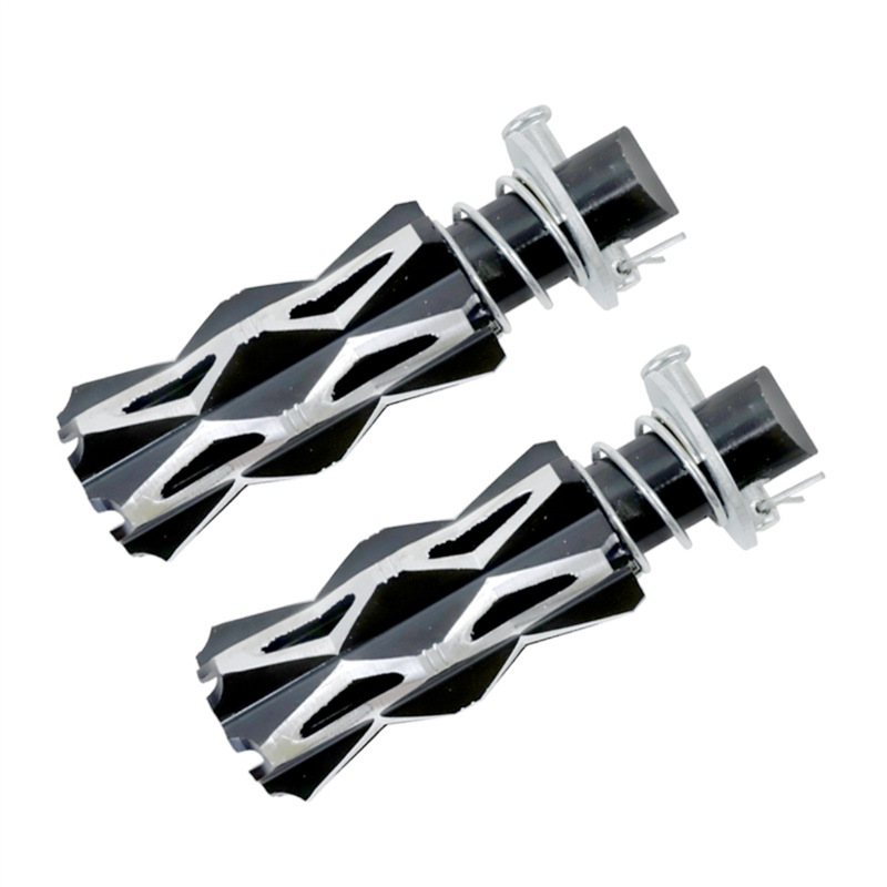 Direct sales from the manufacturer of aluminum alloy round plum blossom footrests and rear pedals for motorcycles and electric bikes Item Picture