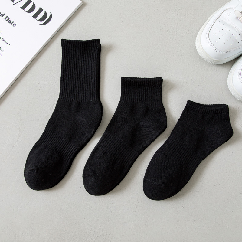 Calcetines de suelo one piece suplex calcetines de hombre calcetines deportivos de caña media transpirable negro blanco pareja medias de hombre y mujer medias de baloncesto primavera verano calcetines slim one piece suplex pic 7