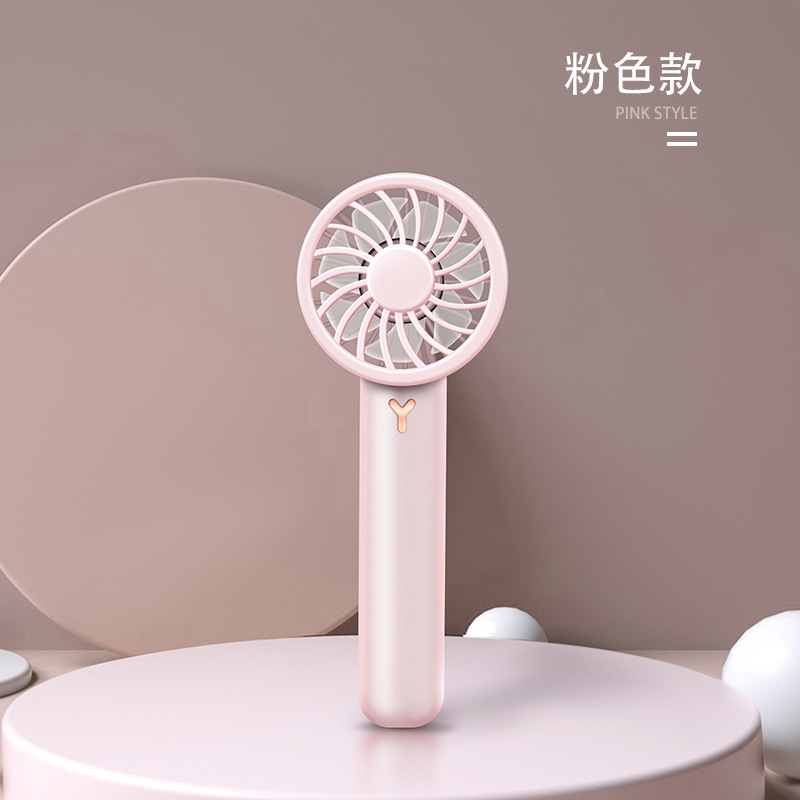 New summer handheld fan usb charging mini student fan portable pocket small fan details Picture