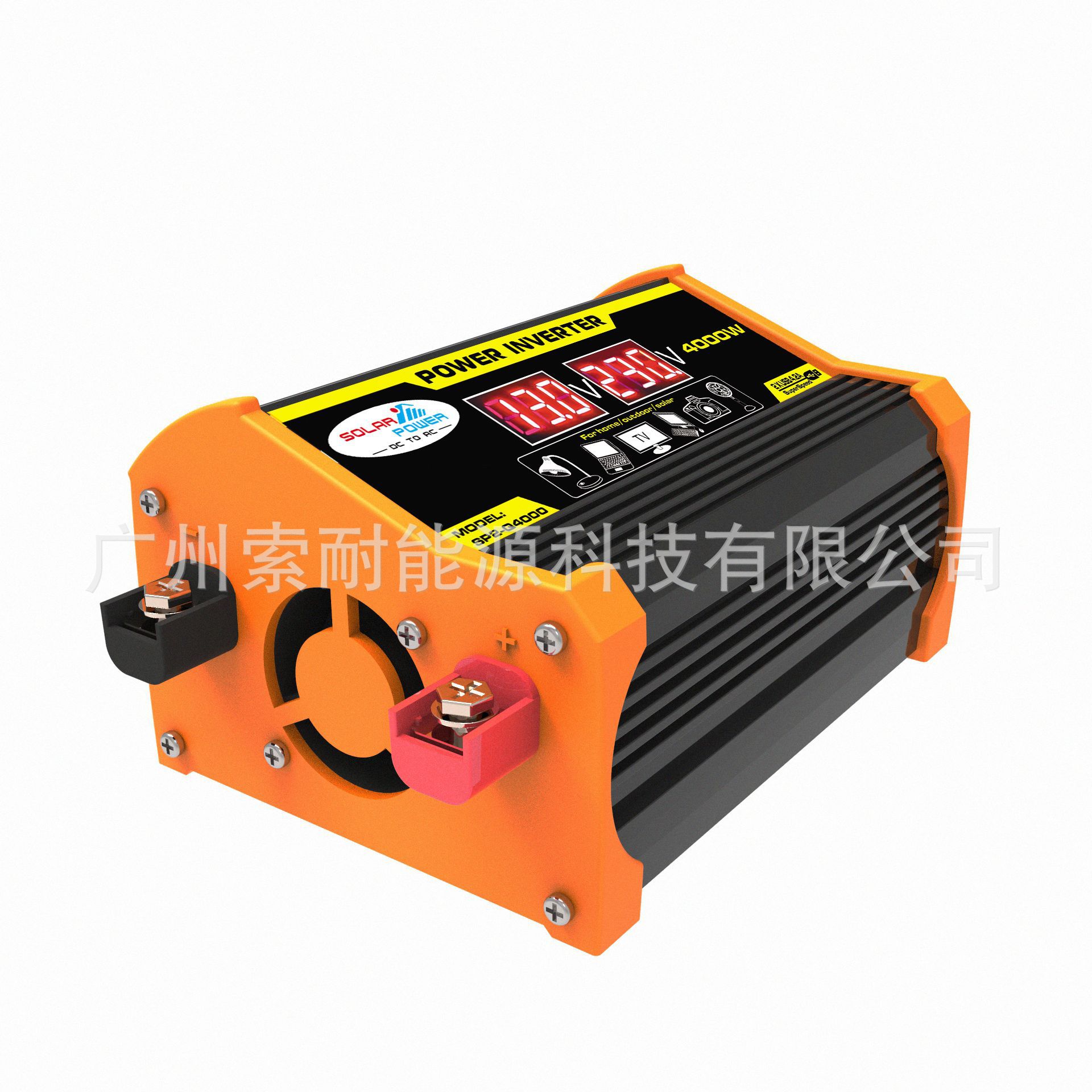 Legend II Car inverter 300W 12V to 220V/110V Cross-border Inverter with voltage display pic 17