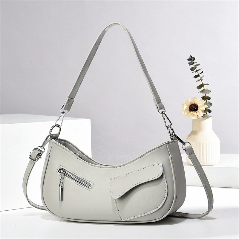Bolsa transfronteriza de comercio exterior para mujeres 2025 nuevo estilo texturizado moda bolsas axilas bolsas de nicho bajo bolsas multibody bolsas Specification image