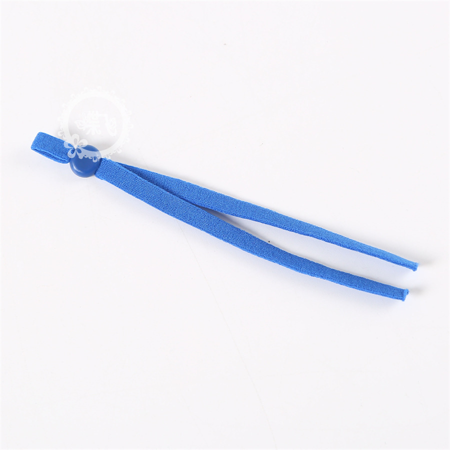 En stock 39 colores máscara cuerda accesorios cinta elástica corazón de aceite cuerda de estiramiento hueco correa ajustable máscara colgante oreja correa Item Picture