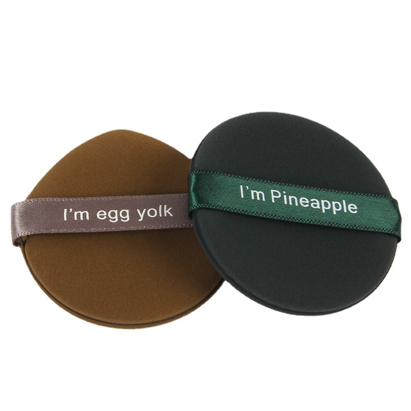 Pineapple pie, egg yolk pie, powder puff expands when exposed to water, dry and wet dual-purpose makeup sponge, powder puff beauty tool shanilak Application Scenario