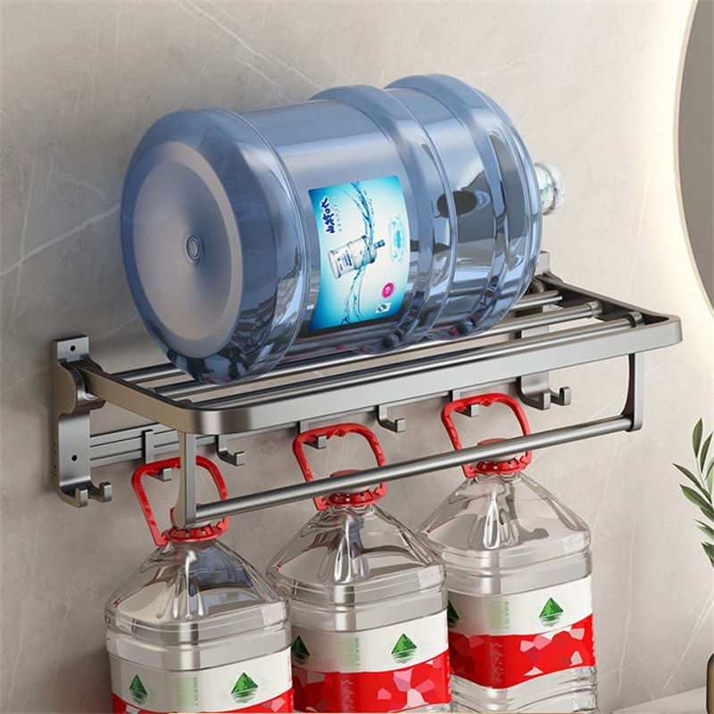 太空铝毛巾架细节图