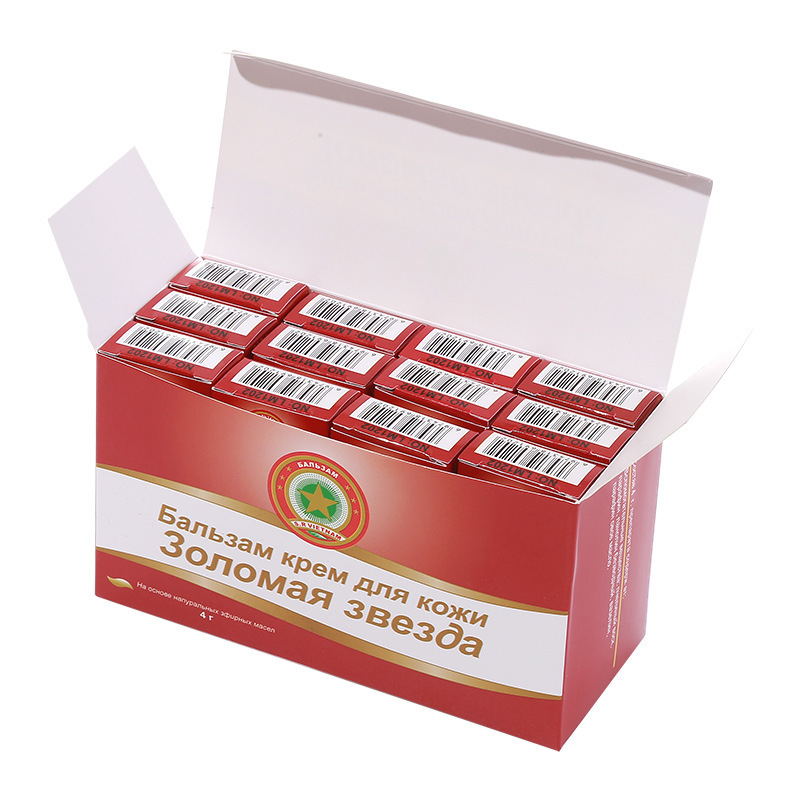 4g cooling oil cross-border foreign trade supply, Red Box all-purpose oil, mint ointment, refreshing and invigorating, motion sickness, mosquitoes, direct supply from the manufacturer Item Picture