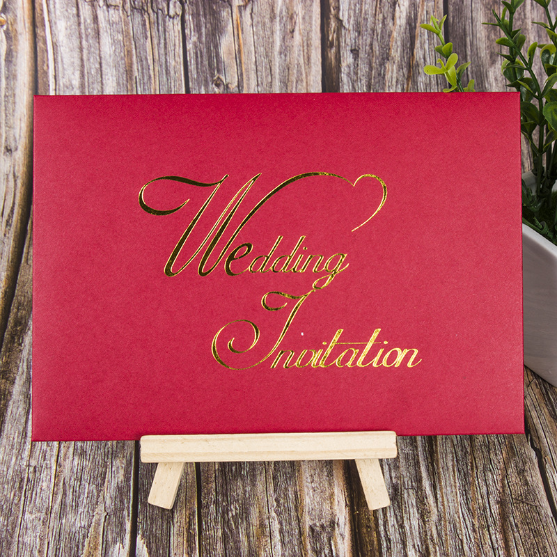 Forest-style InS-style wedding invitations 2021 Creative European-style wedding Banquet Invitations and wedding invitations Photo version cards Specification image