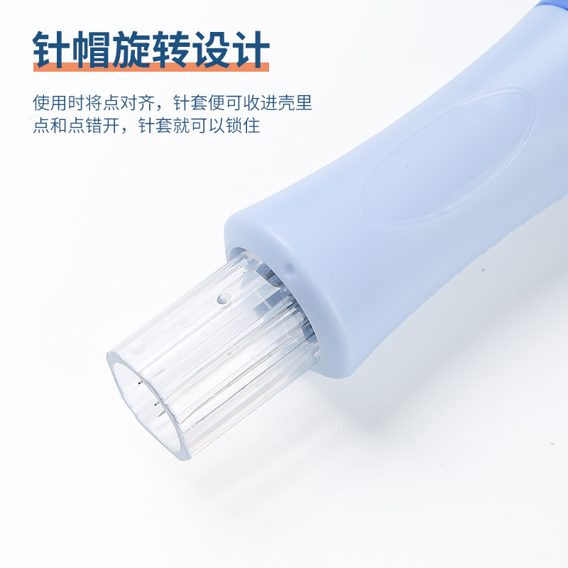 Wool felt poke and poke 7 needle group poke cloth with poke and poke felt quick felting tool diy poke needle Application Scenario