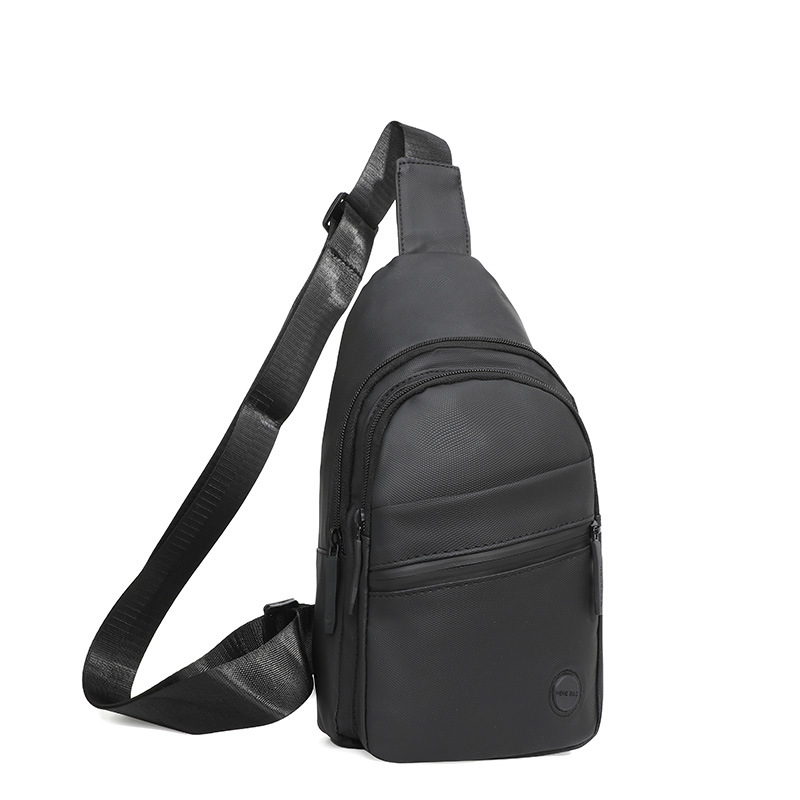 Cross-Border Men's Chest Bag 2024 New Multi-Functional Shoulder Bag Casual All-In-One Outdoor Storage Front Diagonal Anticrossbody Bag Item Picture