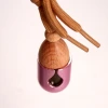 7ml teardrop-shaped perfume bottle, wooden cap with lanyard, car pendant, aromatherapy bottle, small pendant, essential oil portioned bottle Specification image