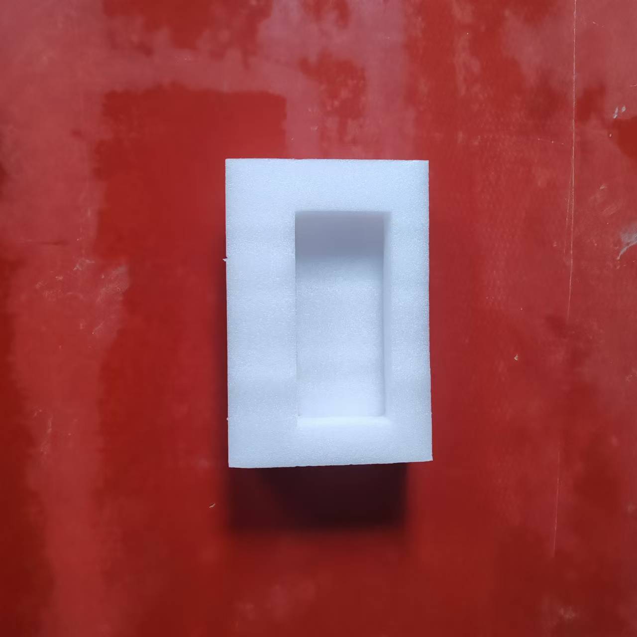 Factory wholesale thickened white EPE pearl cotton boxes, pearl cotton trays, shockproof EPE pearl cotton express packaging boxes details Picture