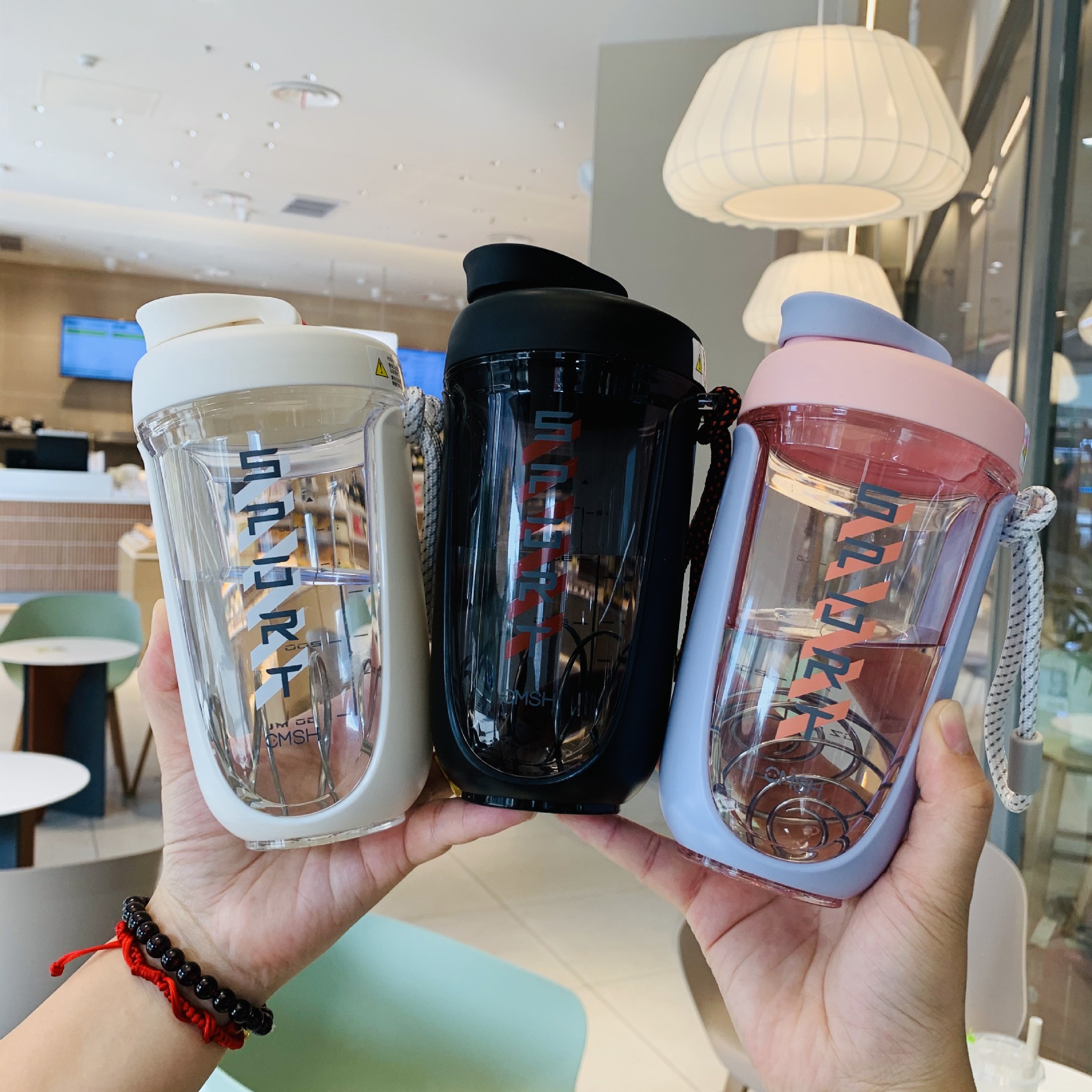 Pf 1763 Shaker Cup Fitness Men's And Women's Sports Mixing Ball High Appearance Level Protein Shaker Cup For Powder Replacement Specification drawing