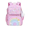 Wholesale of large-capacity backpacks for protecting the spine and reducing the burden for primary school students and children in grades one to three. Cute and lightweight backpacks for girls Item Picture