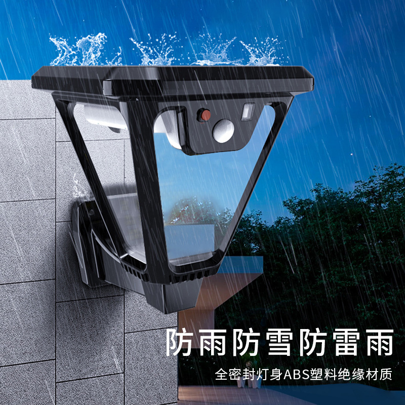 Cross-Border Garden Landscape Wall Wall Light Led Ground Lawn Light Outdoor Waterproof Solar Garden Decorative Light Specification drawing