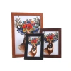 Factory wholesale of simple wooden display table photo frames, business license, calligraphy works, posters, diy jigsaw puzzle picture frames Item Picture