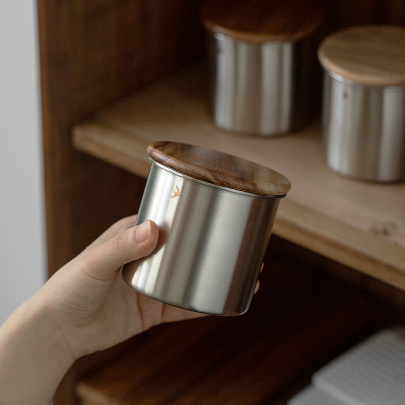 日式圆形咖啡细节图