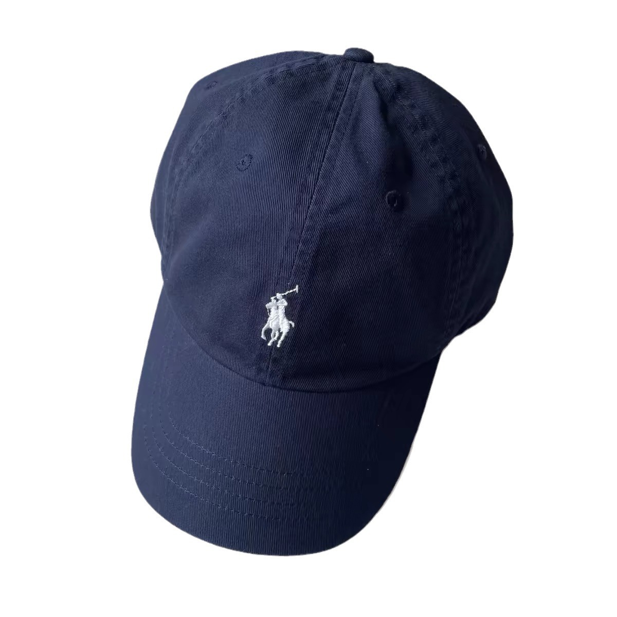 Original factory RL daily single couple cotton baseball caps for men and women, polo sport embroidered small horse logo, sunshade, classic and trendy duck Item Picture