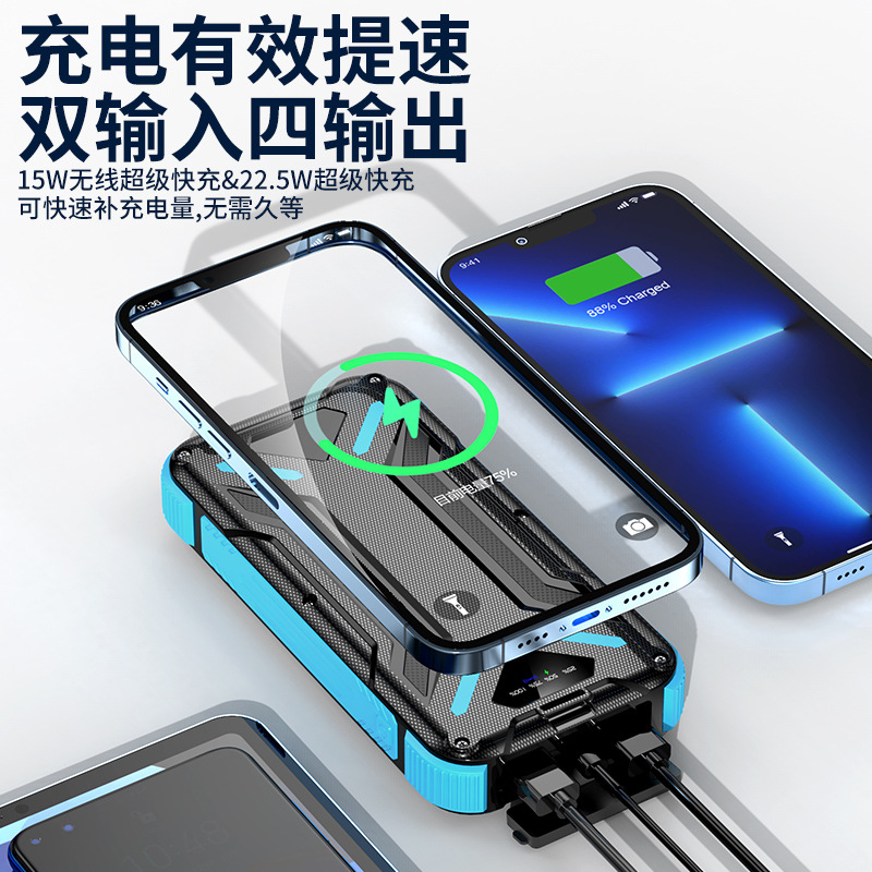 充电宝/户外移动电源/充电宝移动电源/手机充电宝/罗马仕充电宝产品图