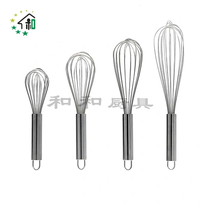 10 12 14 16 "8 wire manual stainless steel whisk Manual egg whisk kitchen baking tool thumbnail