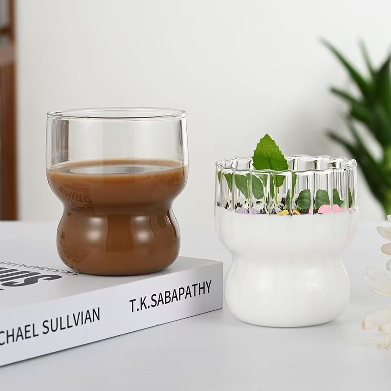 玻璃杯/玻璃杯杯子/杯子/双层玻璃保温杯/茶具杯子细节图
