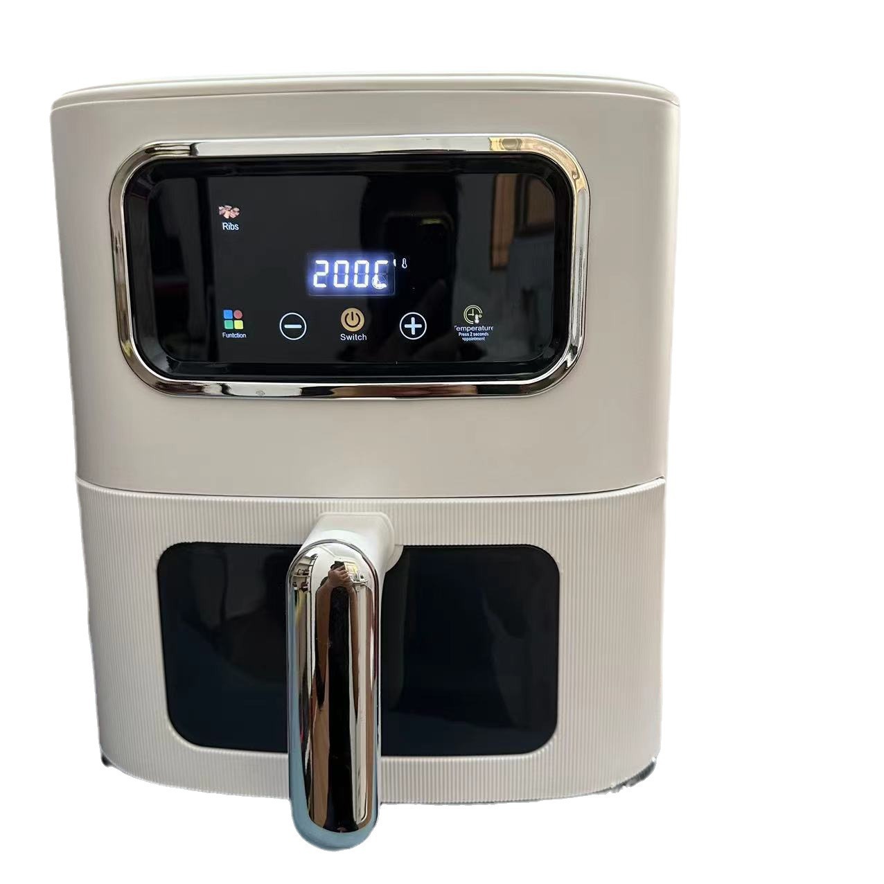 10L Large Capacity Visual Air Fryer Multi-Functional Electric Fryer Home Fries Machine Foreign Trade Cross-Border Manufacturers Direct Sales Item Picture