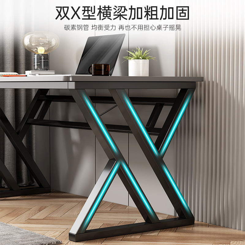 Computer Desk Desktop Home Gaming Table Simple Light Luxury Office Desk Bedroom Student Study Desk Writing Desk Desk details Picture