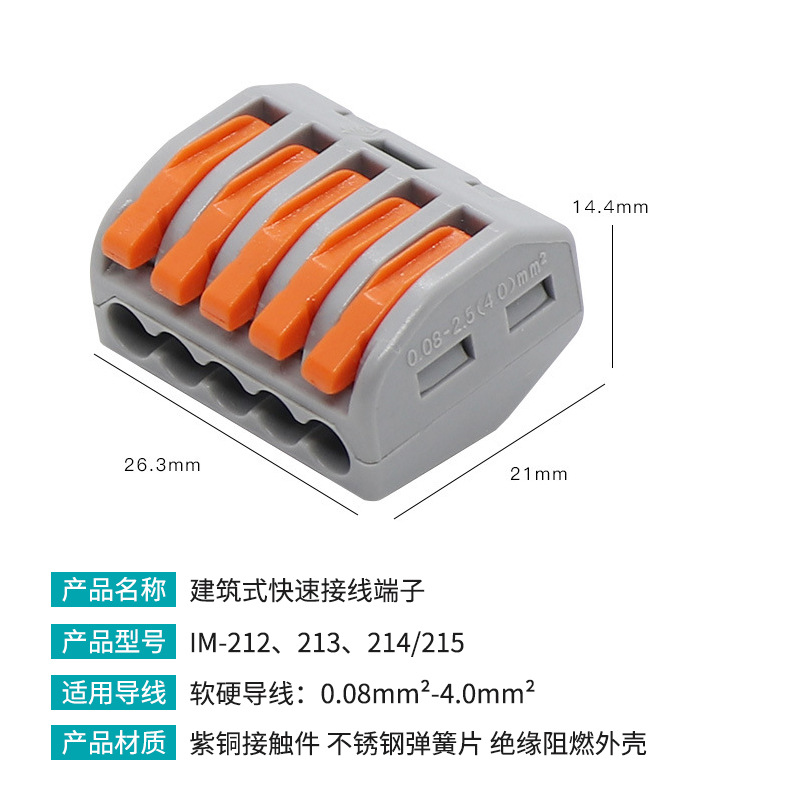 光纤连接器实物图