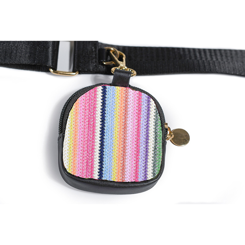 Fashion Braided Straw Single Shoulder Crossbody Bag Women's Dual-Use Simple Portable Makeup Purse Application Scenario