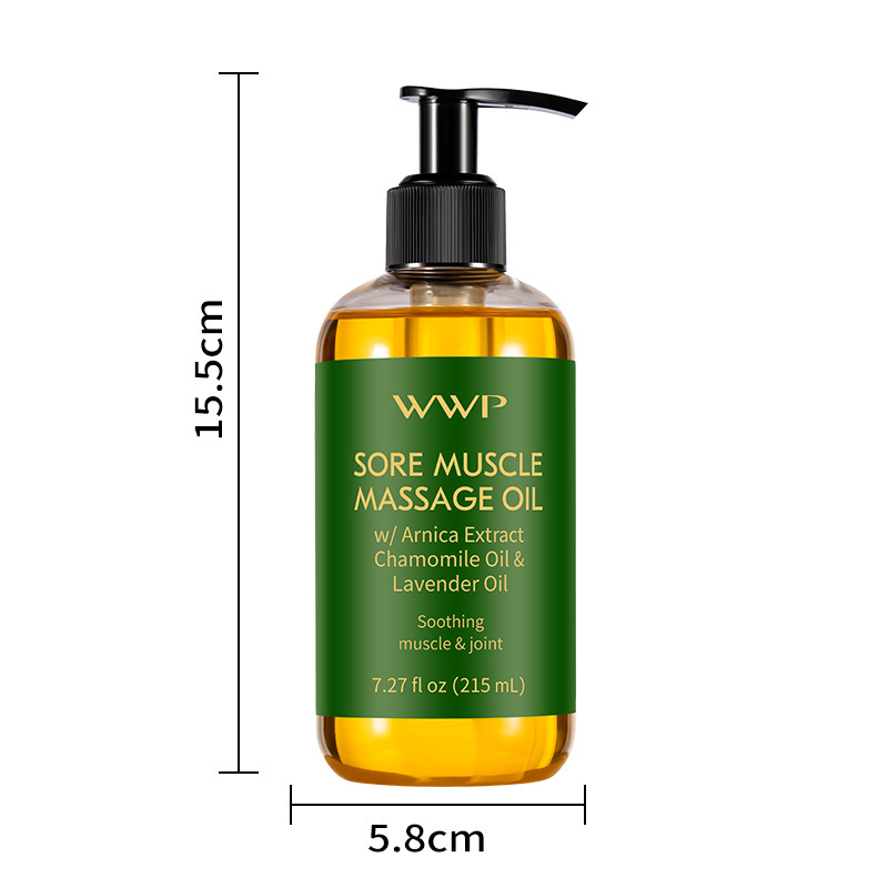 WWP Amazon Cross-border Vitamin E Body Oil Body Milk Body Care Soothing Skin Massage Essential Oil details Picture