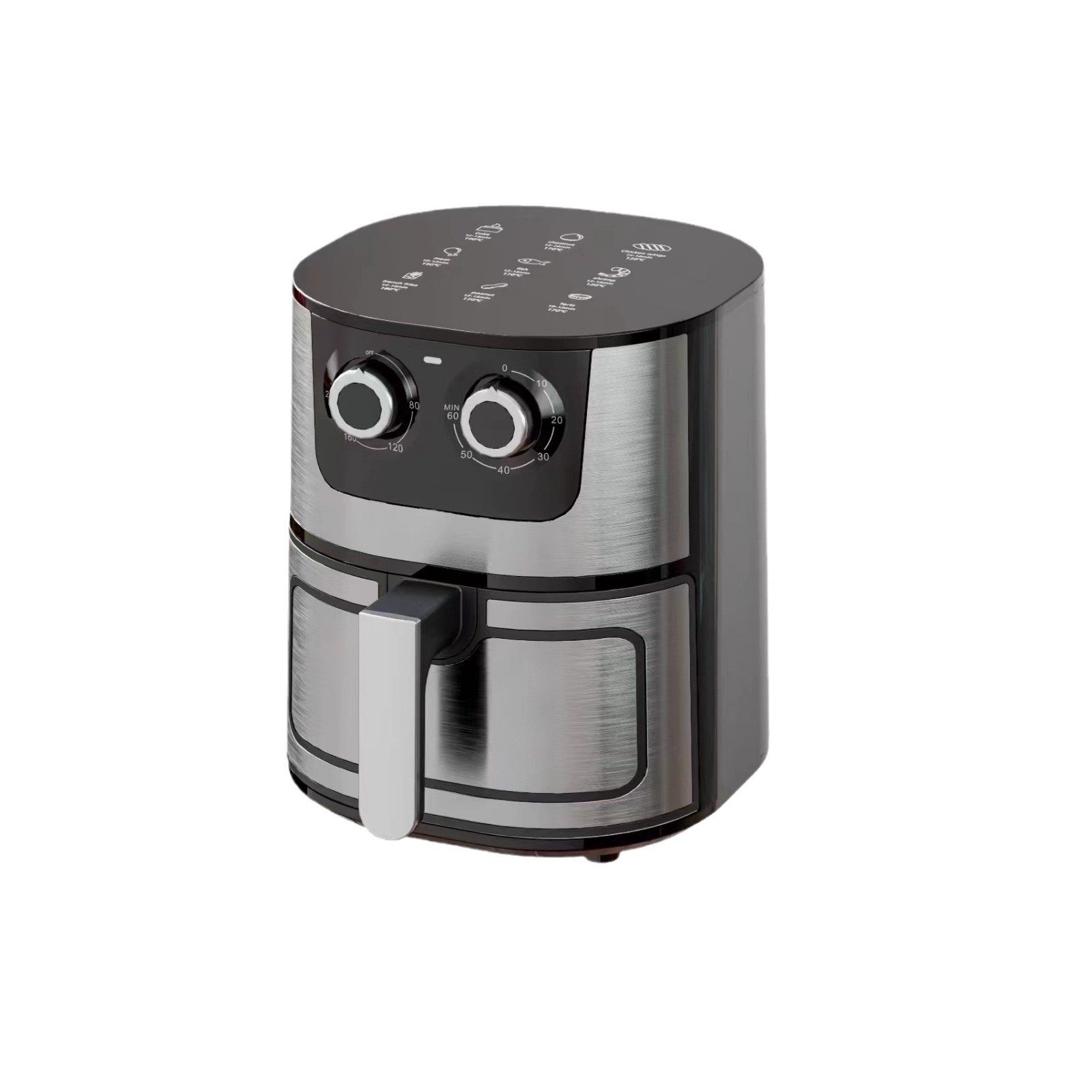 Home Multi-Functional Smart Air Fryer, Touch Digital Display Visual Electric Fryer, 7L Low Oil, No Smoke, Healthy Fryer