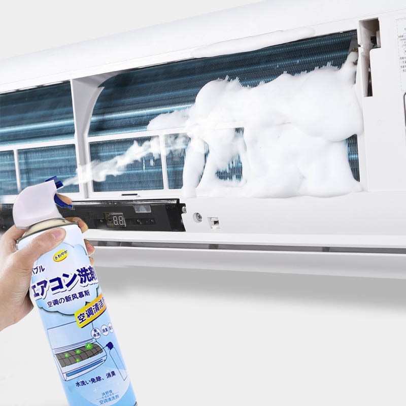 AA空调清洗剂家用车用挂式柜式慕斯清洁剂免拆洗泡沫去污去异味批详情图3