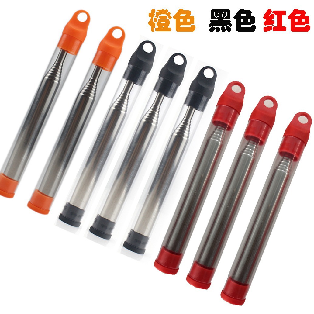 Pocket Bellow fire blower, stainless steel telescopic fire blower, fire rod, fire blower pipe, camping and cooking tools Specification image