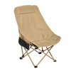High-backed chair, moon chair, outdoor folding camping chair, multi-functional household portable fishing stool, widened Specification image