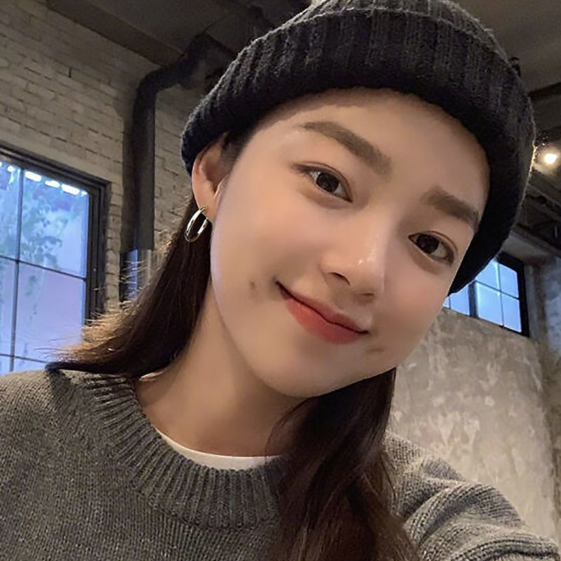 饰品/耳饰/耳环/烧焊锆石耳环/无骨耳环产品图