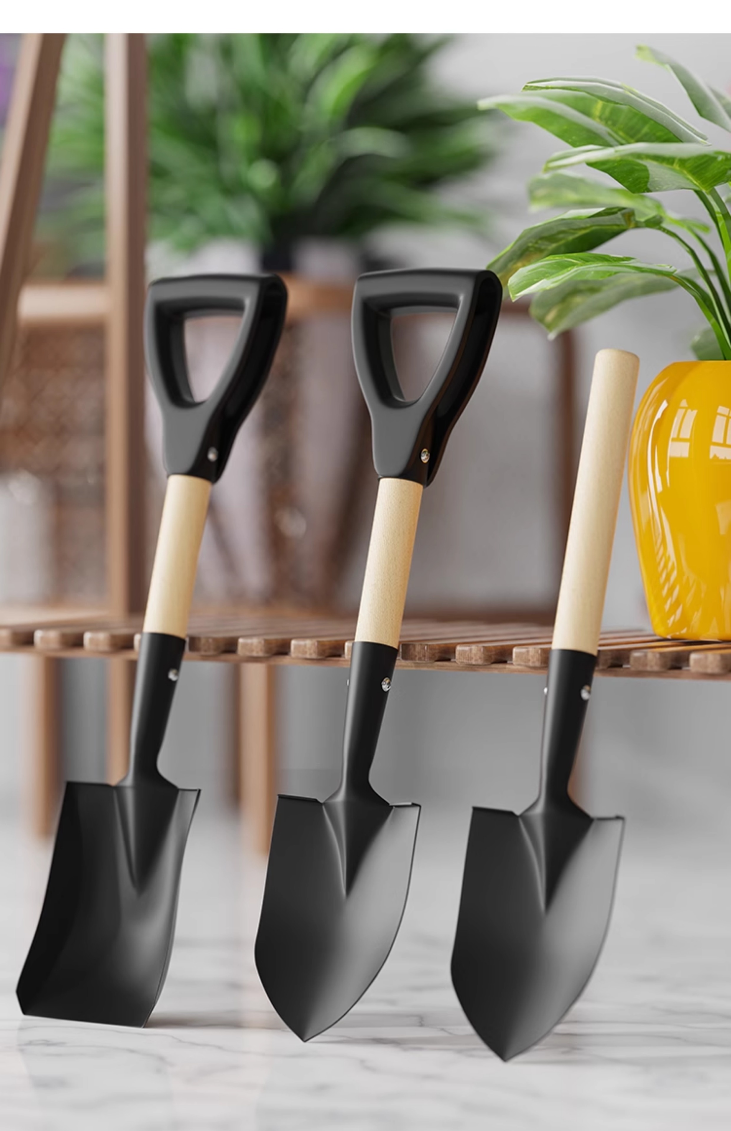 铲子园艺盆栽种菜铲子小种花花园大号松土小工具三件套室内花卉详情13