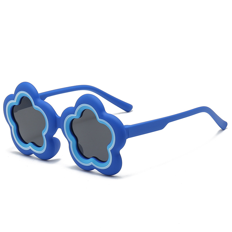 2024 Children's Sunglasses Cute Cartoon Pentagonal Polarizing Mirror Student Sunglasses Sunshade Mirror 8124 Specification drawing